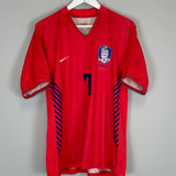 2006/08 SOUTH KOREA JI SUNG #7 HOME SHIRT (XL) NIKE