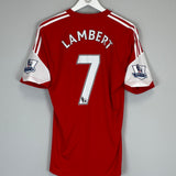 2013/14 SOUTHAMPTON LAMBERT #7 HOME SHIRT (M) ADIDAS