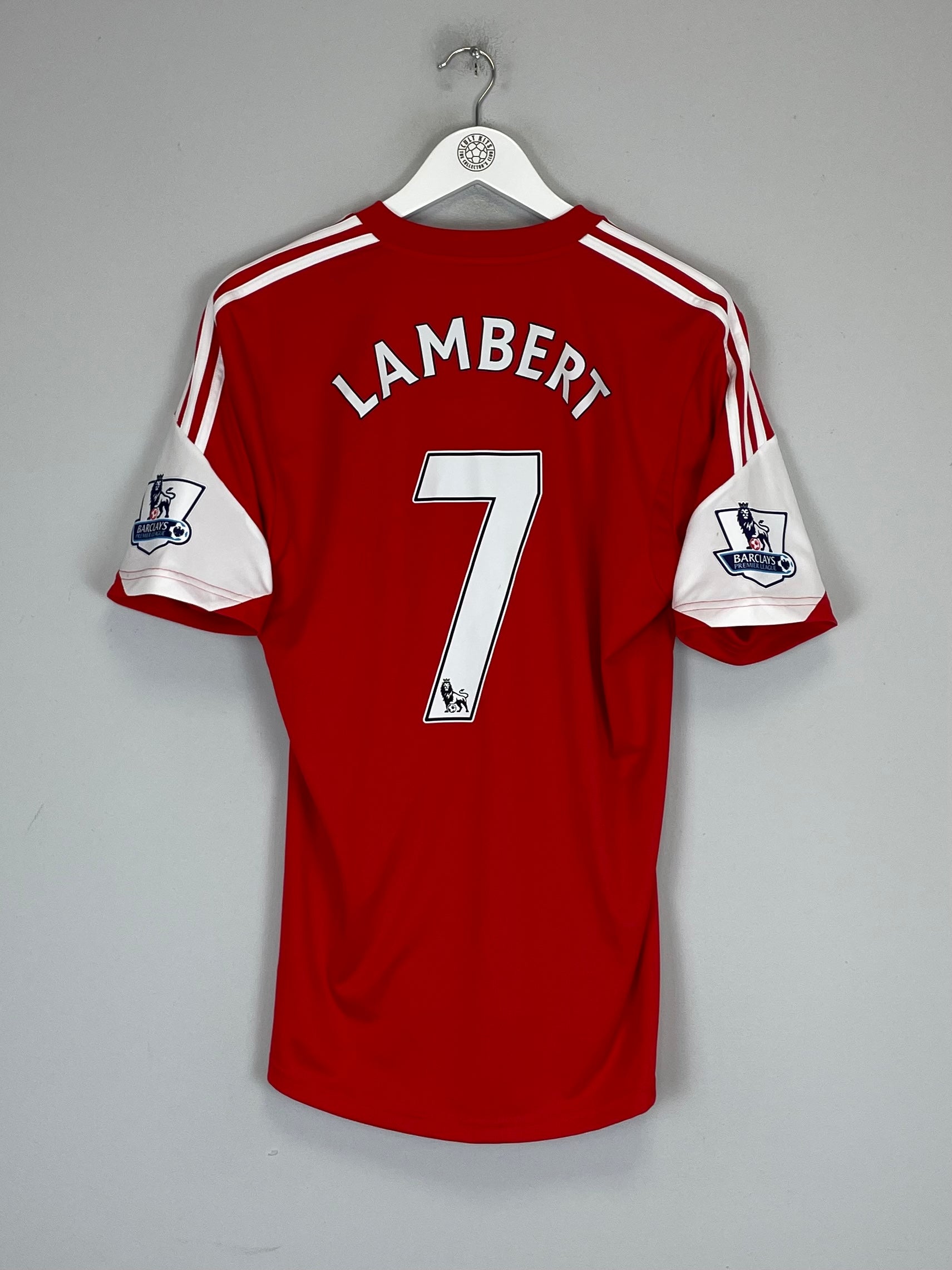 2013/14 SOUTHAMPTON LAMBERT #7 HOME SHIRT (M) ADIDAS