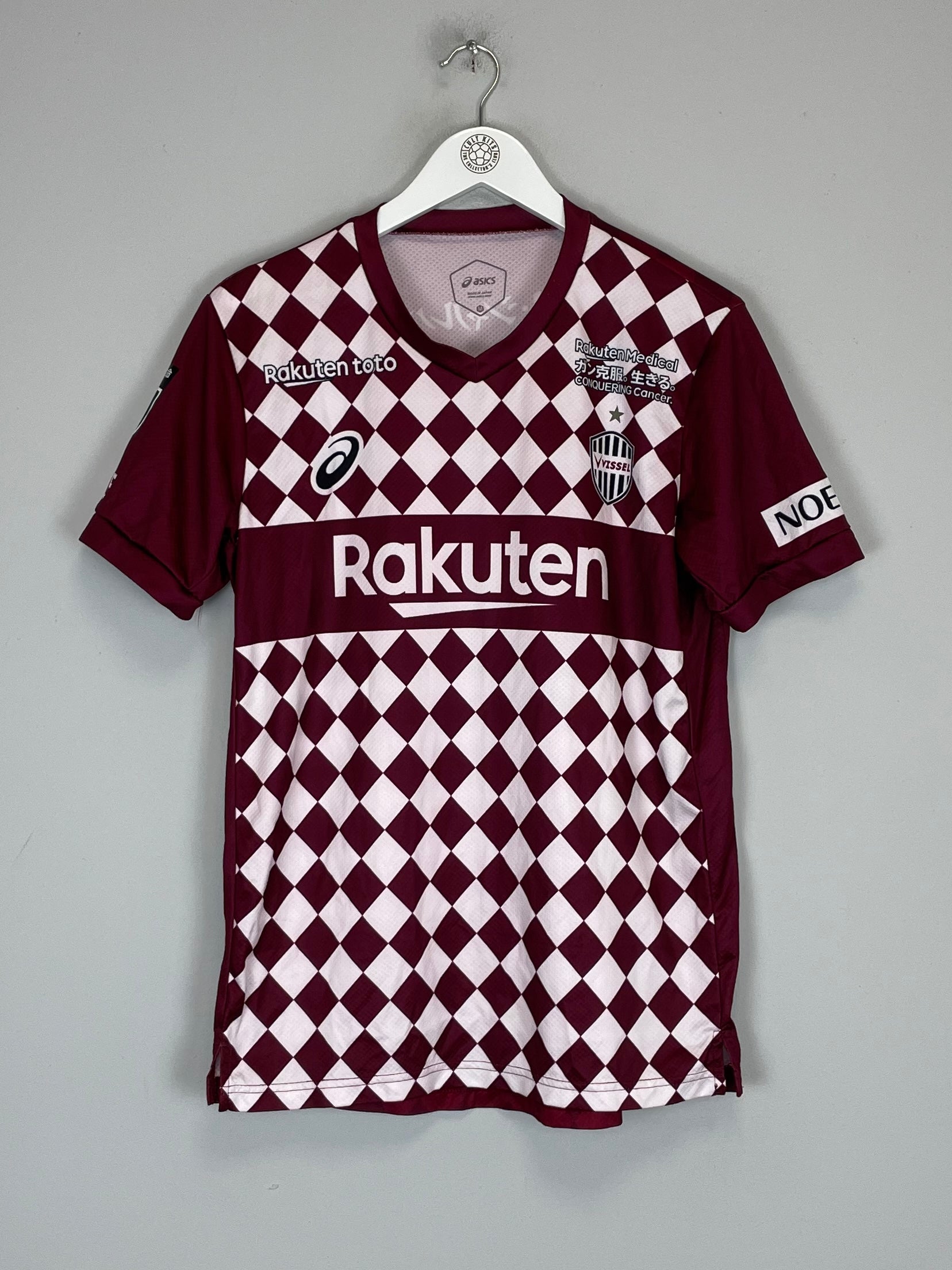 2021 VISSEL KOBE HOME SHIRT #22 (M) ASICS