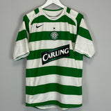 2005/07 CELTIC NAKAMURA #25 HOME SHIRT (M) NIKE