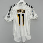 2004/05 REAL MADRID OWEN #11 *SIGNED* HOME SHIRT (S) ADIDAS