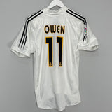 2004/05 REAL MADRID OWEN #11 *SIGNED* HOME SHIRT (S) ADIDAS