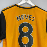 2019/20 WOLVES NEVES #8 HOME SHIRT (L) ADIDAS