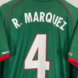 2001/02 MEXICO R.MARQUEZ #4 HOME SHIRT (XL) ATLETICA