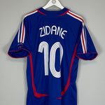 2006/07 FRANCE ZIDANE #10 HOME SHIRT (L) ADIDAS