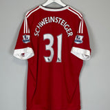 2015/16 MANCHESTER UNITED SCHWEINSTEIGER #31 HOME SHIRT (XXL) ADIDAS