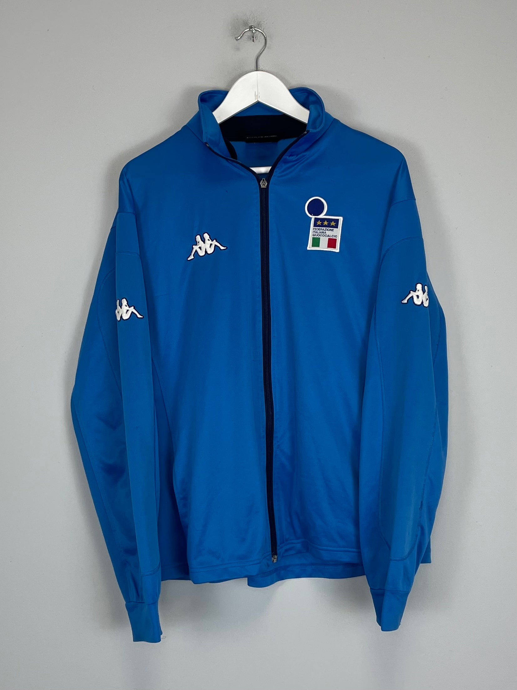 2002/03 ITALY TRACKSUIT TOP (XL) KAPPA