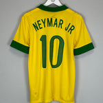 2013 BRAZIL NEYMAR JR #10 HOME SHIRT (M) NIKE