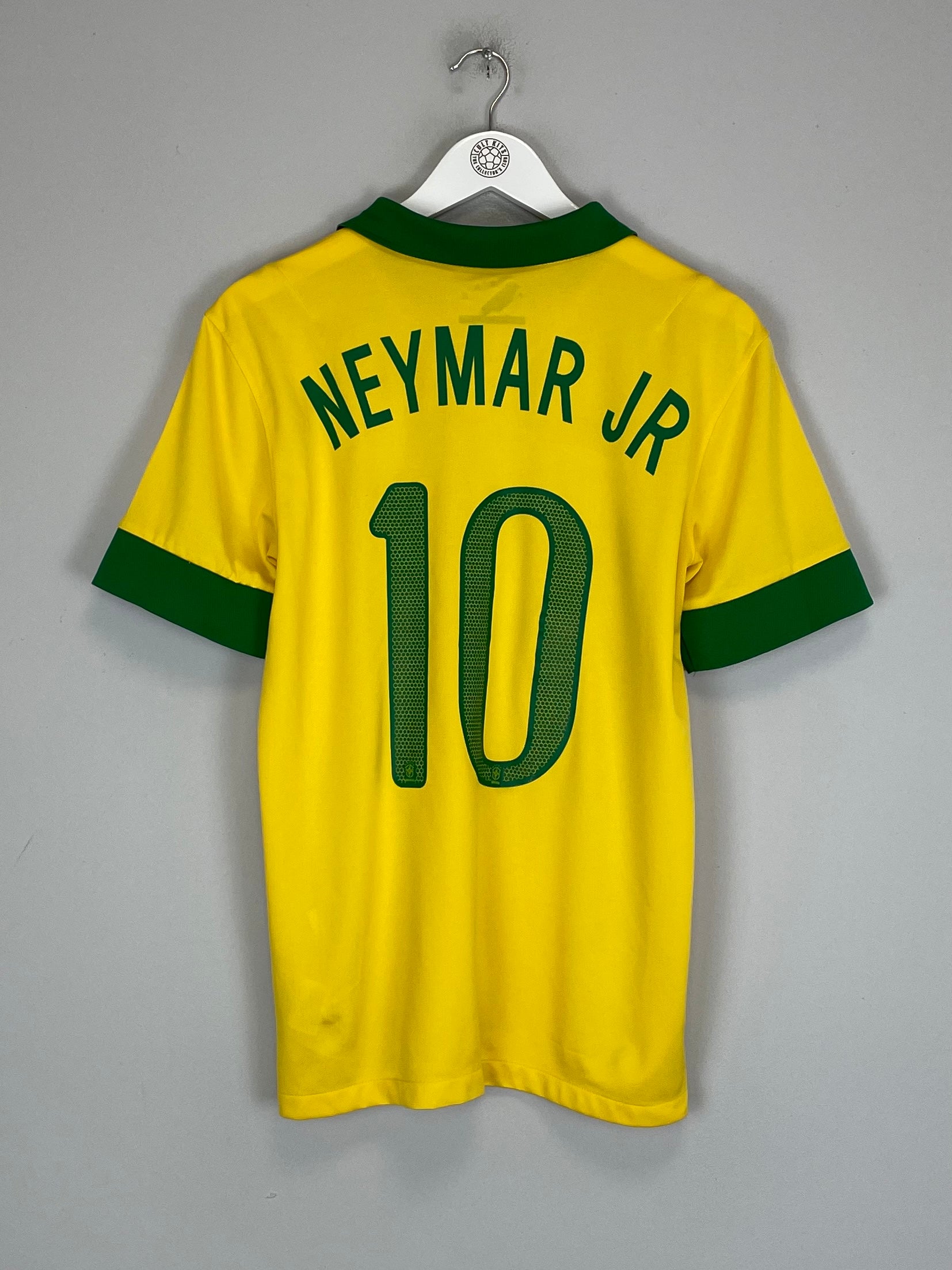 2013 BRAZIL NEYMAR JR #10 HOME SHIRT (M) NIKE