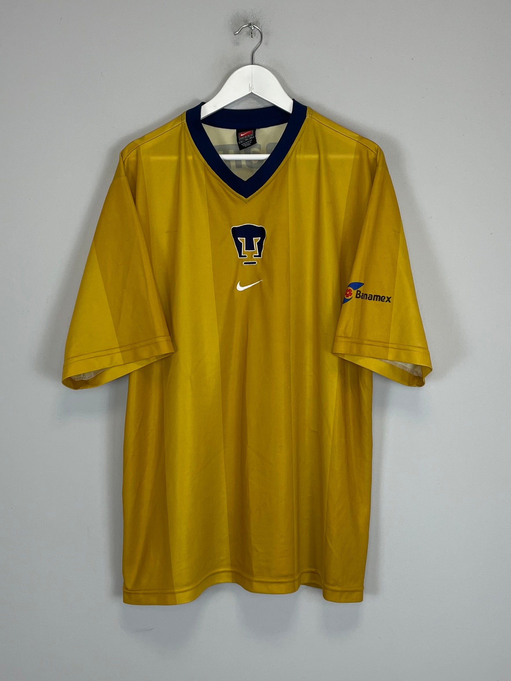 2000/01 UNAM PUMAS AWAY SHIRT (XL) NIKE