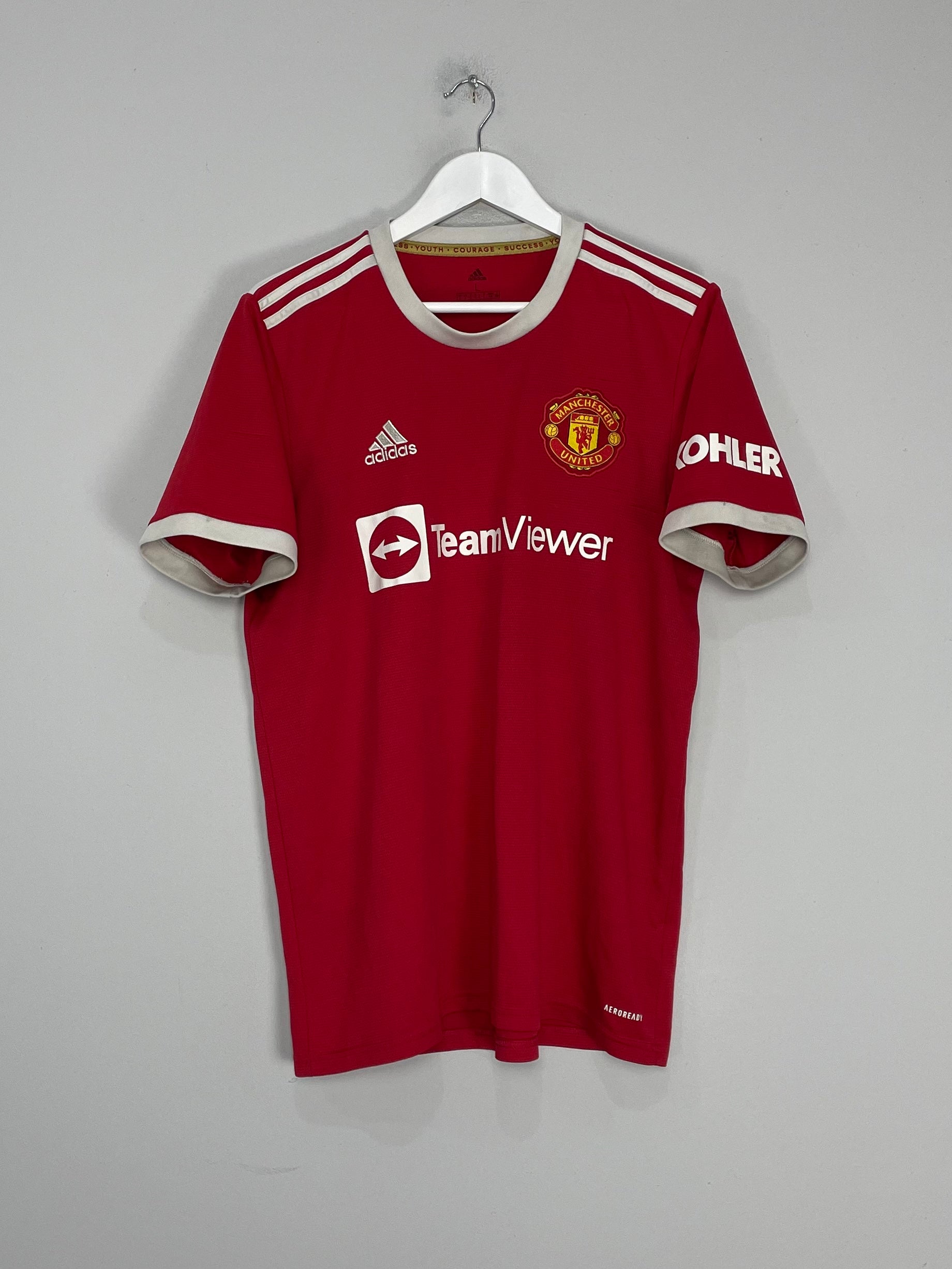 2021/22 MANCHESTER UNITED HOME SHIRT (L) ADIDAS