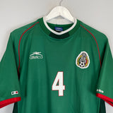 2001/02 MEXICO R.MARQUEZ #4 HOME SHIRT (XL) ATLETICA