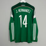 2014/15 MEXICO J.HERNANDEZ #14 L/S HOME SHIRT (L) ADIDAS