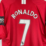 2007/09 MANCHESTER UNITED RONALDO #7 *CARLING CUP FINAL* HOME SHIRT (XXL) NIKE