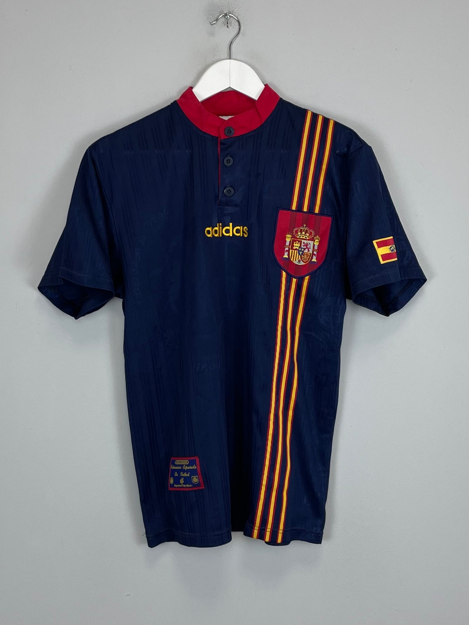 1996/98 SPAIN AWAY SHIRT (S) ADIDAS