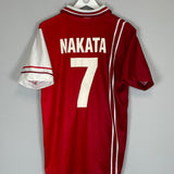 1998/99 PERUGIA NAKATA #7 HOME SHIRT (L) GALEX