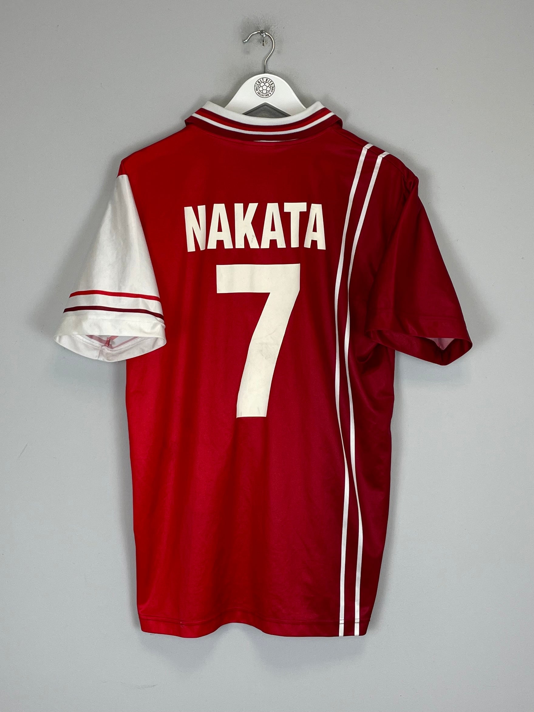 1998/99 PERUGIA NAKATA #7 HOME SHIRT (L) GALEX