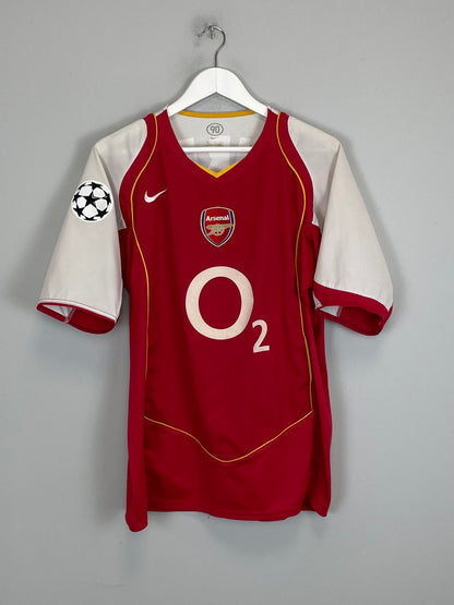 2004/05 ARSENAL PIRES #7 C/L HOME SHIRT (L) NIKE