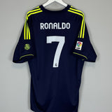 2010/11 REAL MADRID RONALDO #7 AWAY SHIRT (XXL) ADIDAS