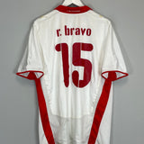 2008/09 OLYMPIAKOS R.BRAVO #15 AWAY SHIRT (XL) PUMA