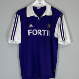 2003/04 ANDERLECHT ZETTERBURG #21  AWAY SHIRT (M) ADIDAS