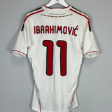 2011/12 AC MILAN IBRAHIMOVIC #11 AWAY SHIRT (S) ADIDAS