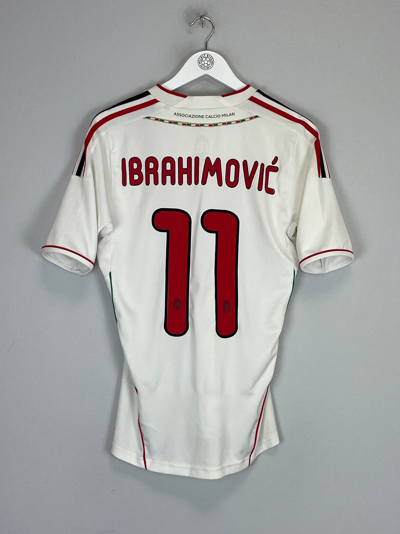 2011/12 AC MILAN IBRAHIMOVIC #11 AWAY SHIRT (S) ADIDAS