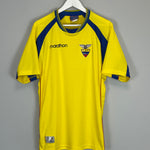 2002/03 ECUADOR HOME SHIRT (L) MARATHON