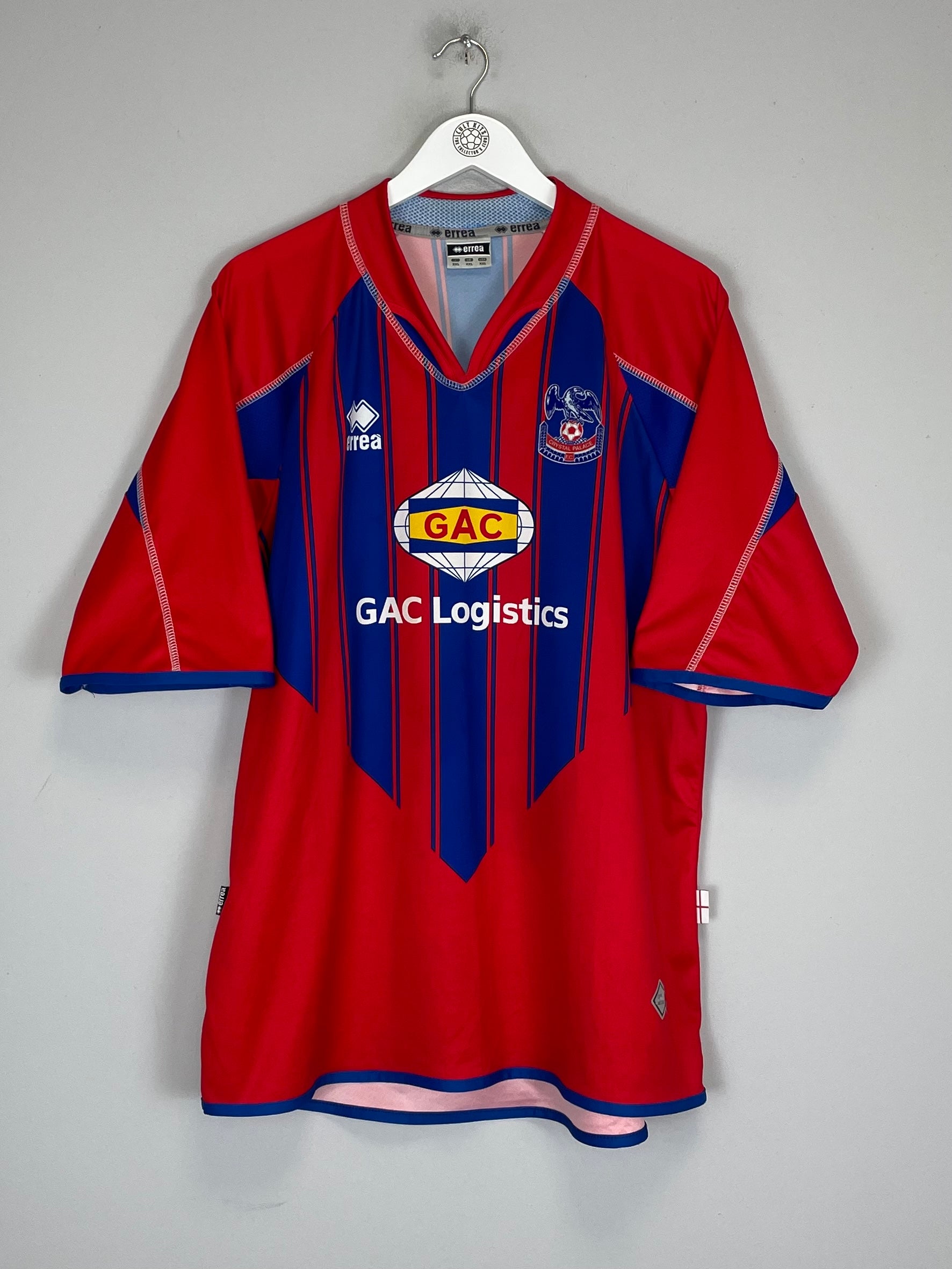 2007/08 CRYSTAL PALACE HOME SHIRT (XXL) ERREA