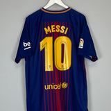 2017/18 BARCELONA MESSI #10 HOME SHIRT (XL) NIKE