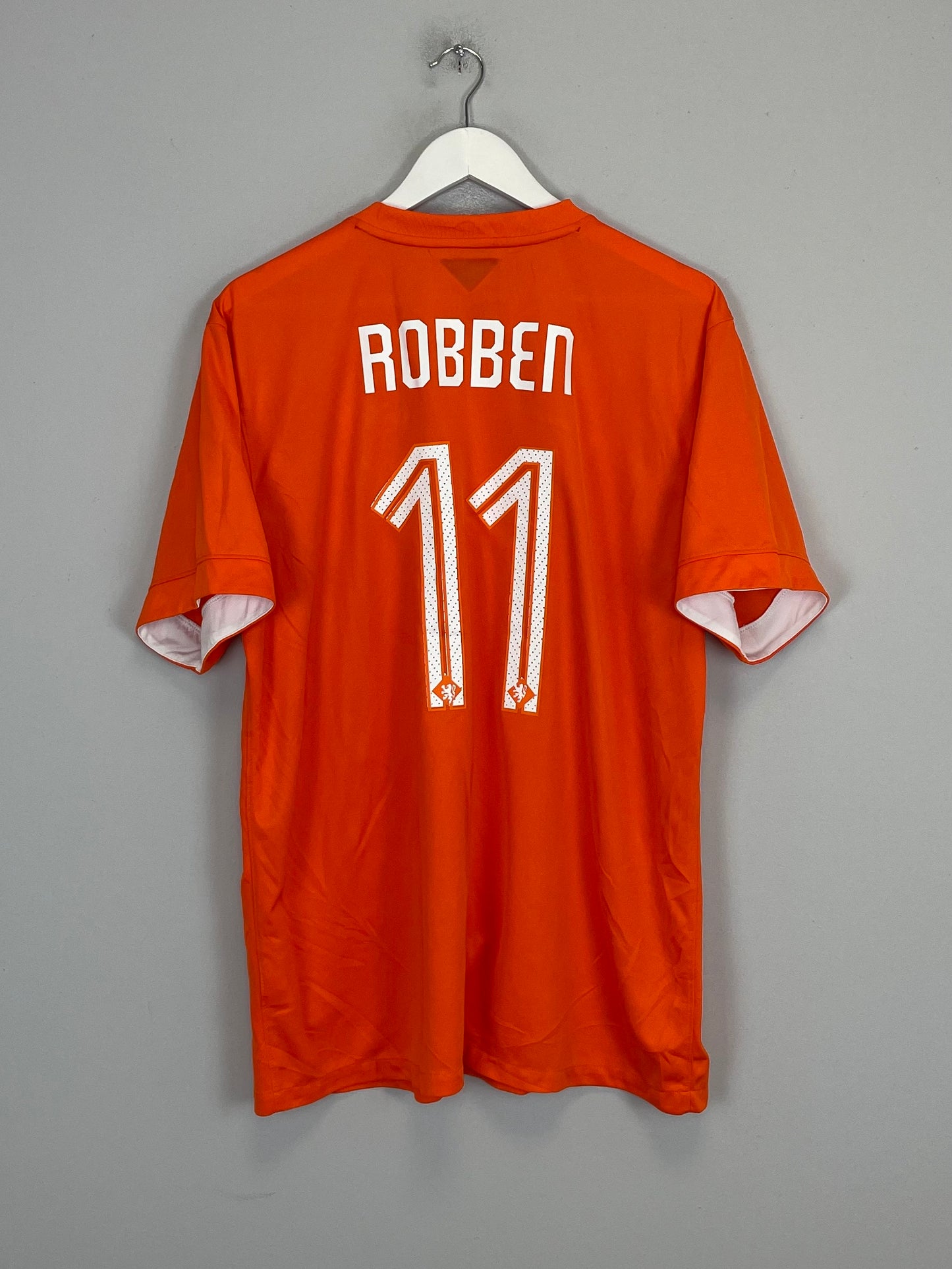 2014/15 NETHERLANDS ROBBEN #11 HOME SHIRT (XL) NIKE