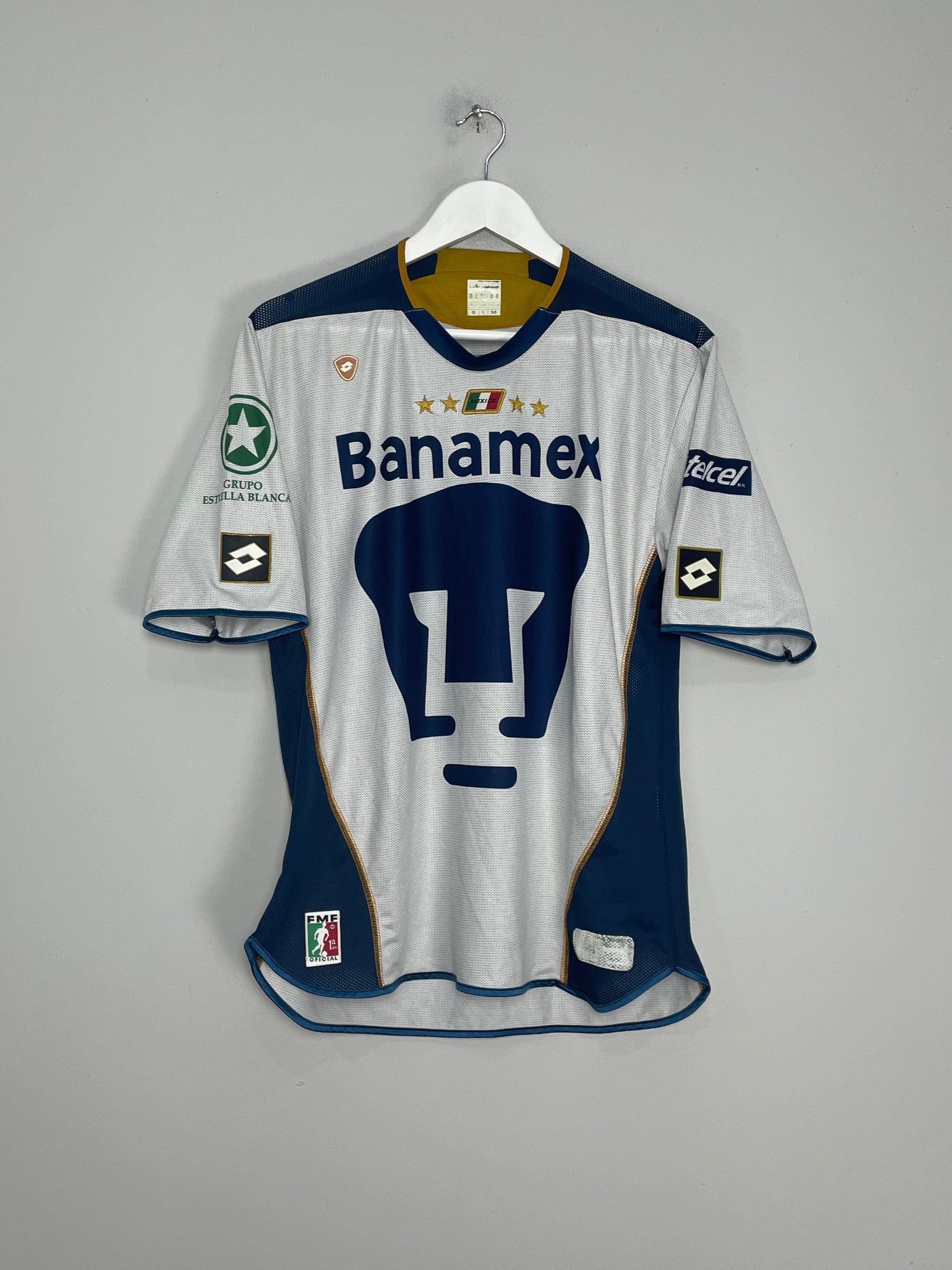 2004/05 UNAM PUMAS HOME SHIRT (L) LOTTO