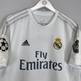 2015/16 REAL MADRID RONALDO #7 C/L HOME SHIRT (L) ADIDAS