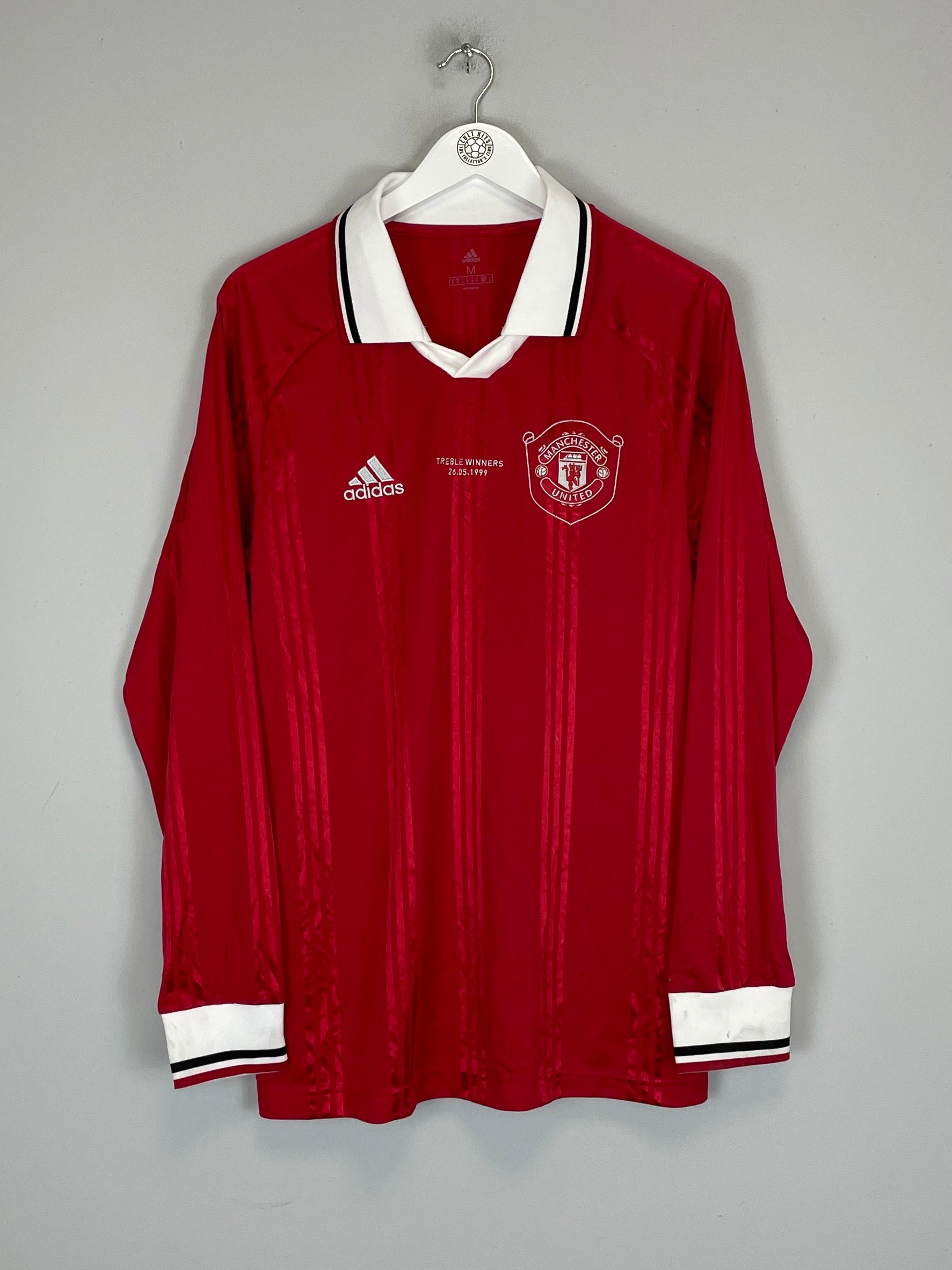 2019/20 MANCHESTER UNITED ICON L/S SHIRT (M) ADIDAS