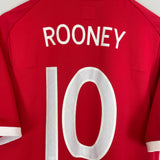 2010/11 ENGLAND ROONEY #10 AWAY SHIRT (L) UMBRO