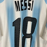 2004/05 ARGENTINA MESSI #18 HOME SHIRT (XL) ADIDAS