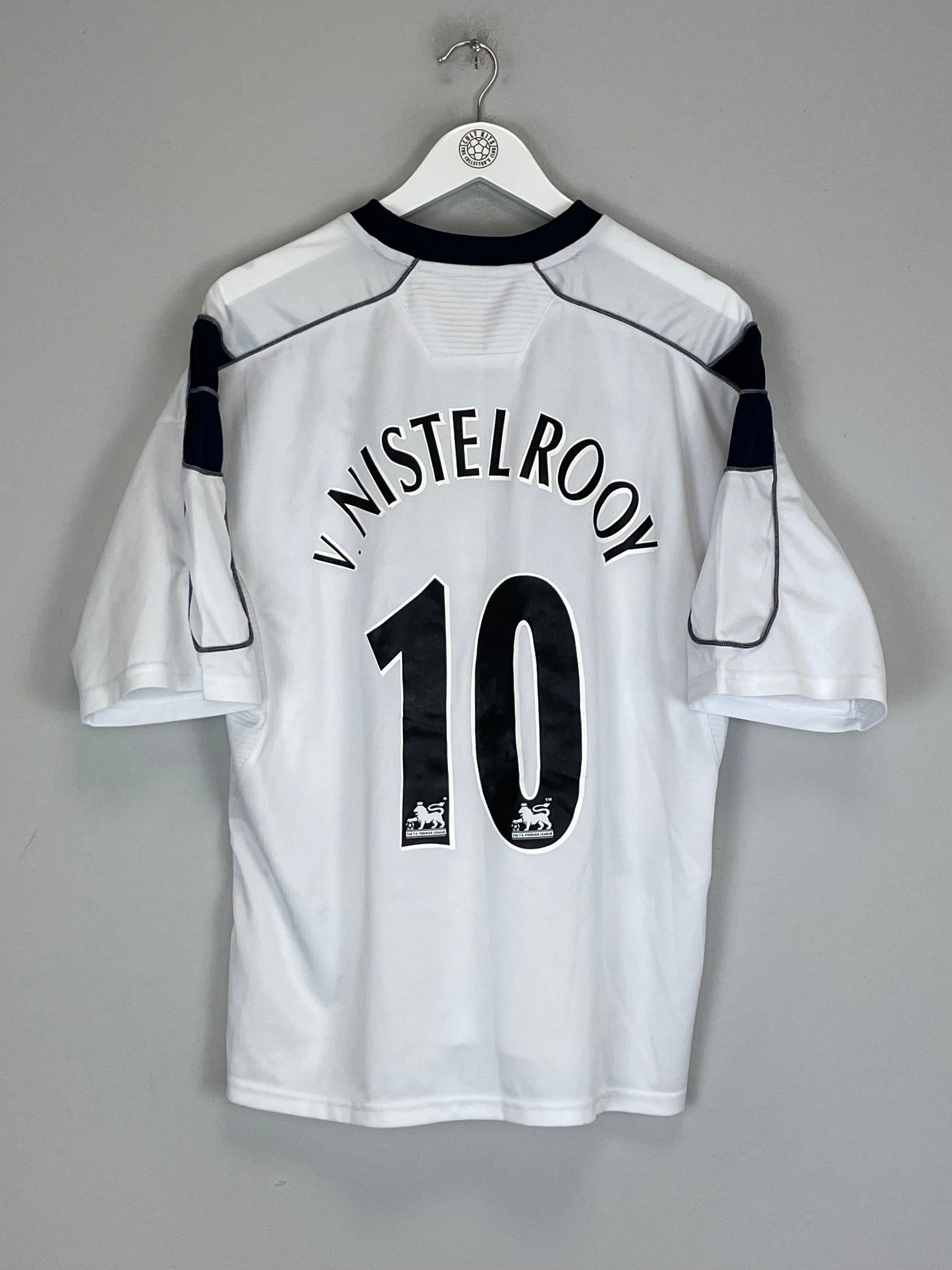 2000/01 MANCHESTER UNITED V.NISTELROOY #10 AWAY SHIRT (L) UMBRO