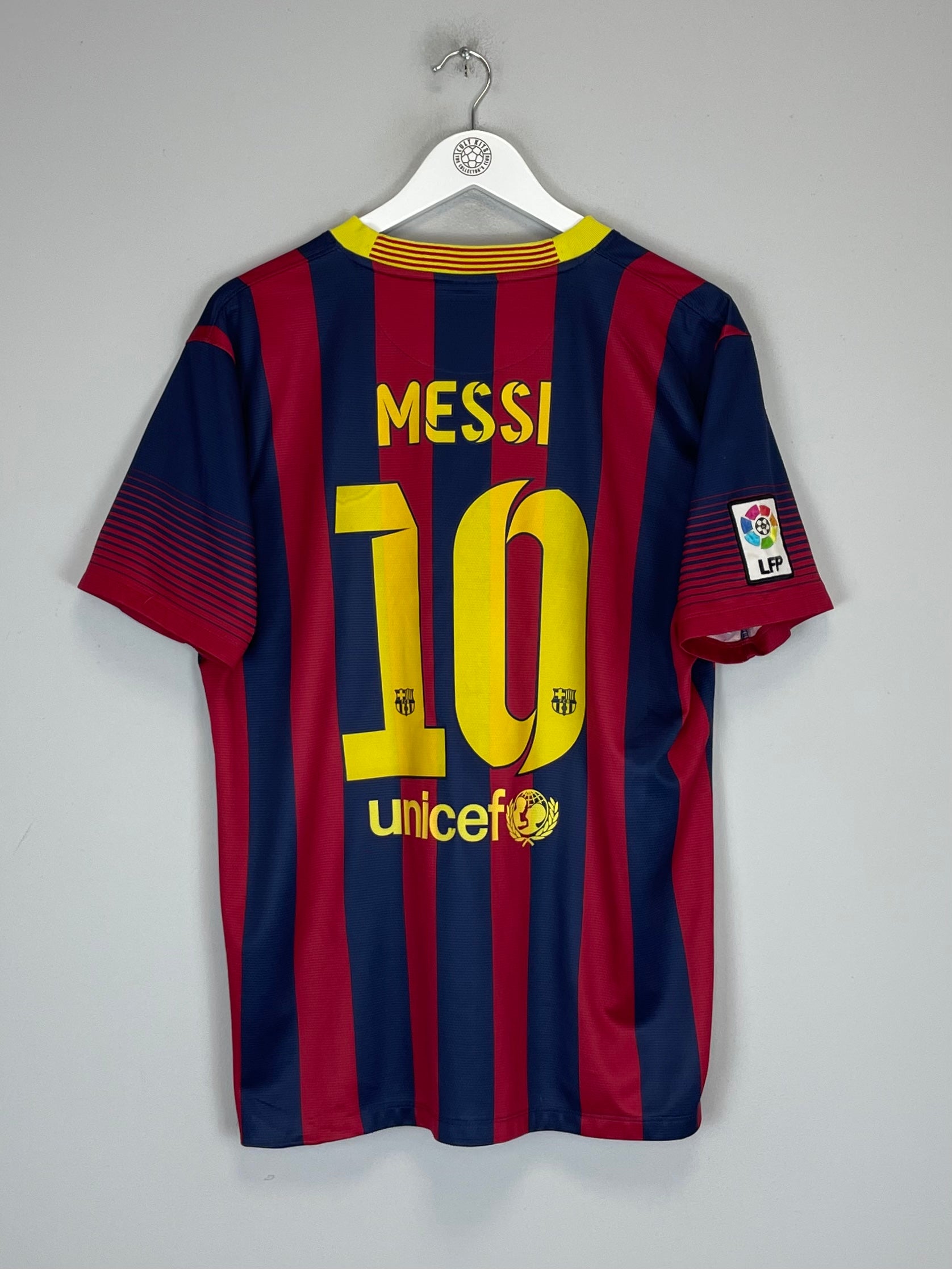 2013/14 BARCELONA MESSI #10 HOME SHIRT (L) NIKE