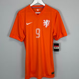 2014/15 NETHERLANDS V.PERSIE #9 *BNWT* HOME SHIRT (L) NIKE