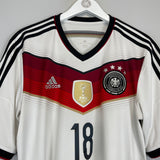 2014/15 GERMANY KROOS #18 HOME SHIRT (L) ADIDAS