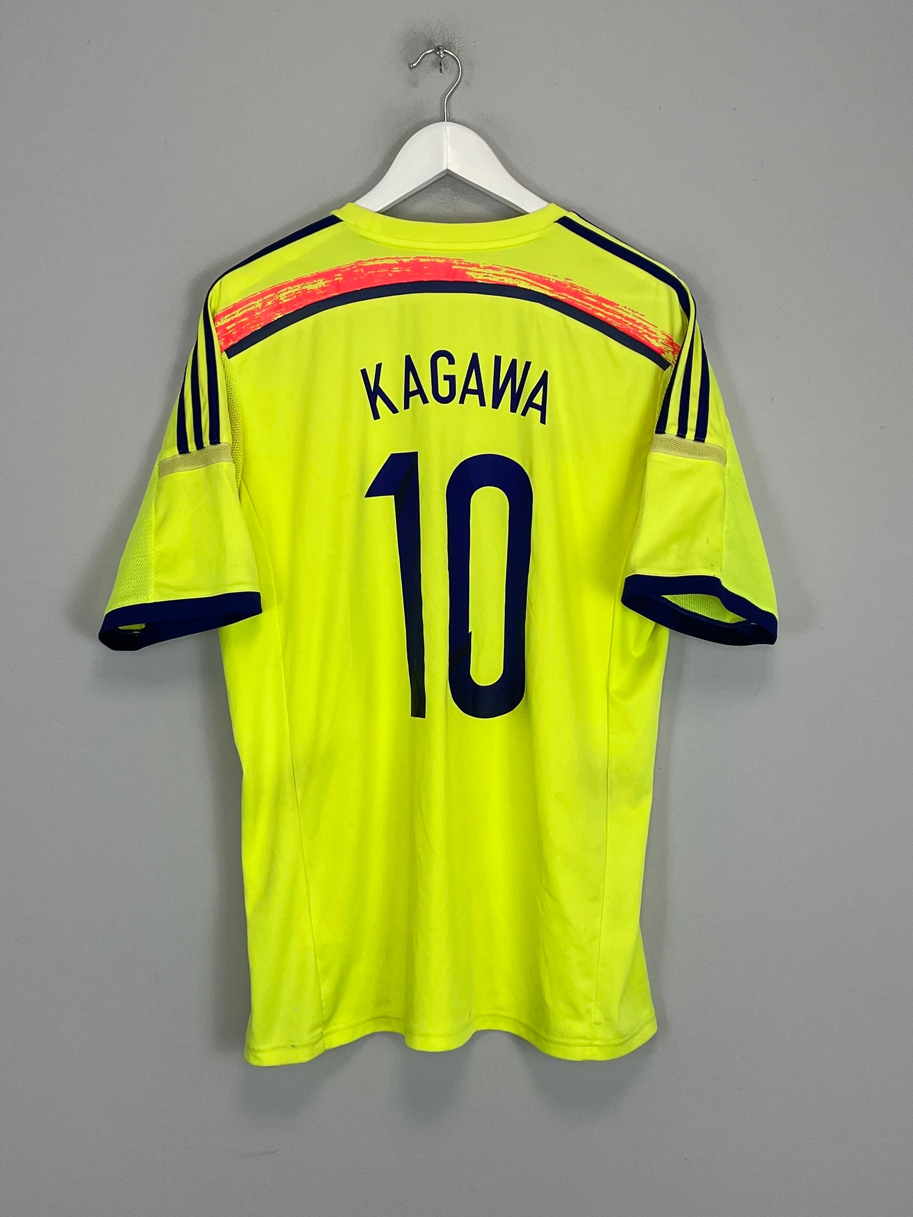 2013/14 JAPAN KAGAWA #10 AWAY SHIRT (L) ADIDAS