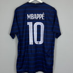 2020/21 FRANCE MBAPPE #10 HOME SHIRT (XL) NIKE