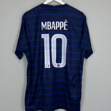 2020/21 FRANCE MBAPPE #10 HOME SHIRT (XL) NIKE