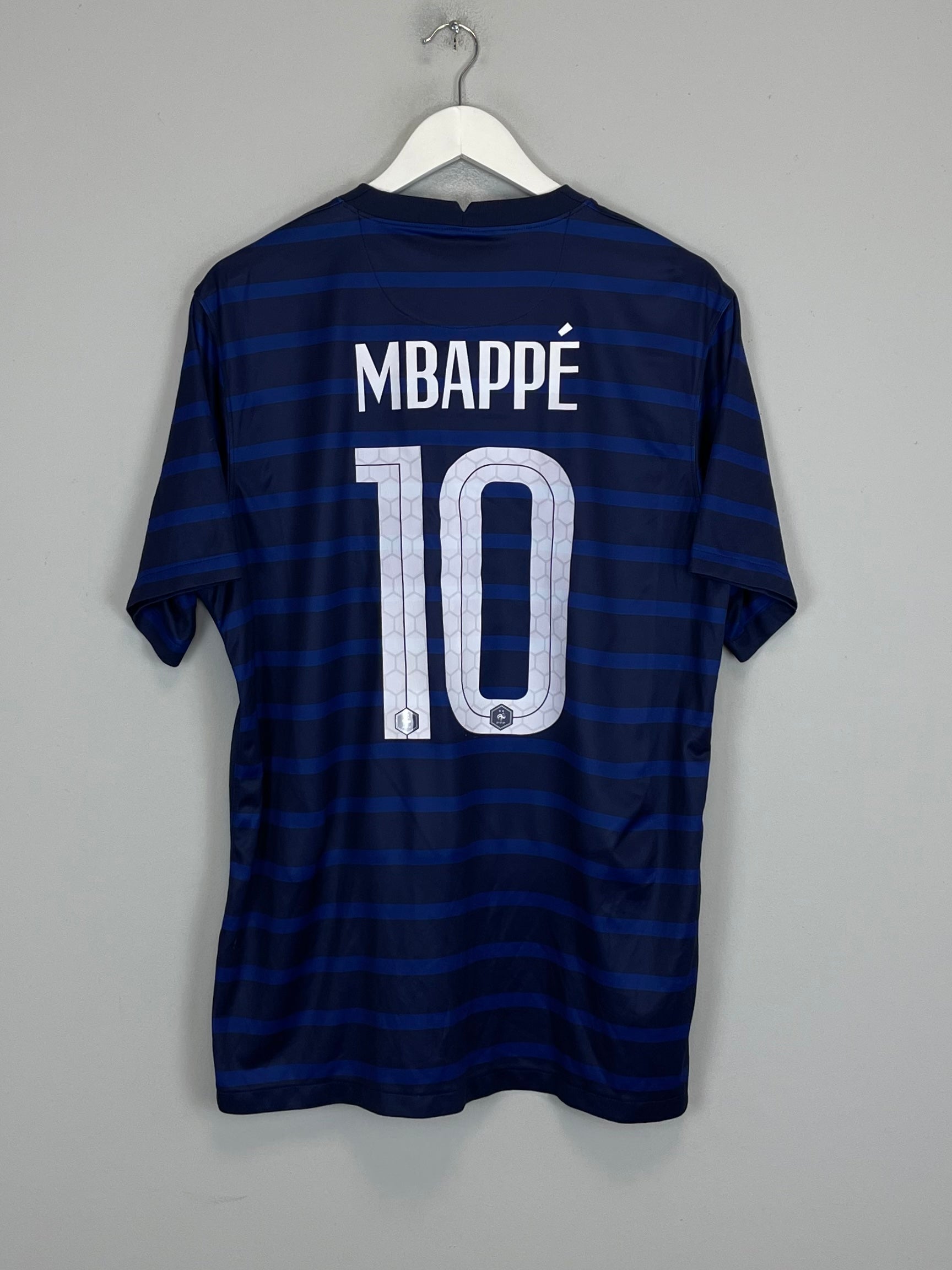 2020/21 FRANCE MBAPPE #10 HOME SHIRT (XL) NIKE