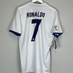 2016/17 REAL MADRID RONALDO #7 *BNWT* HOME SHIRT (L) ADIDAS