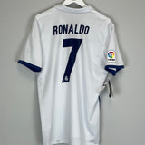 2016/17 REAL MADRID RONALDO #7 *BNWT* HOME SHIRT (L) ADIDAS