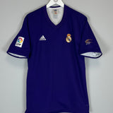 2001/02 REAL MADRID ZIDANE #5 *CENTENARY* THIRD SHIRT (L) ADIDAS