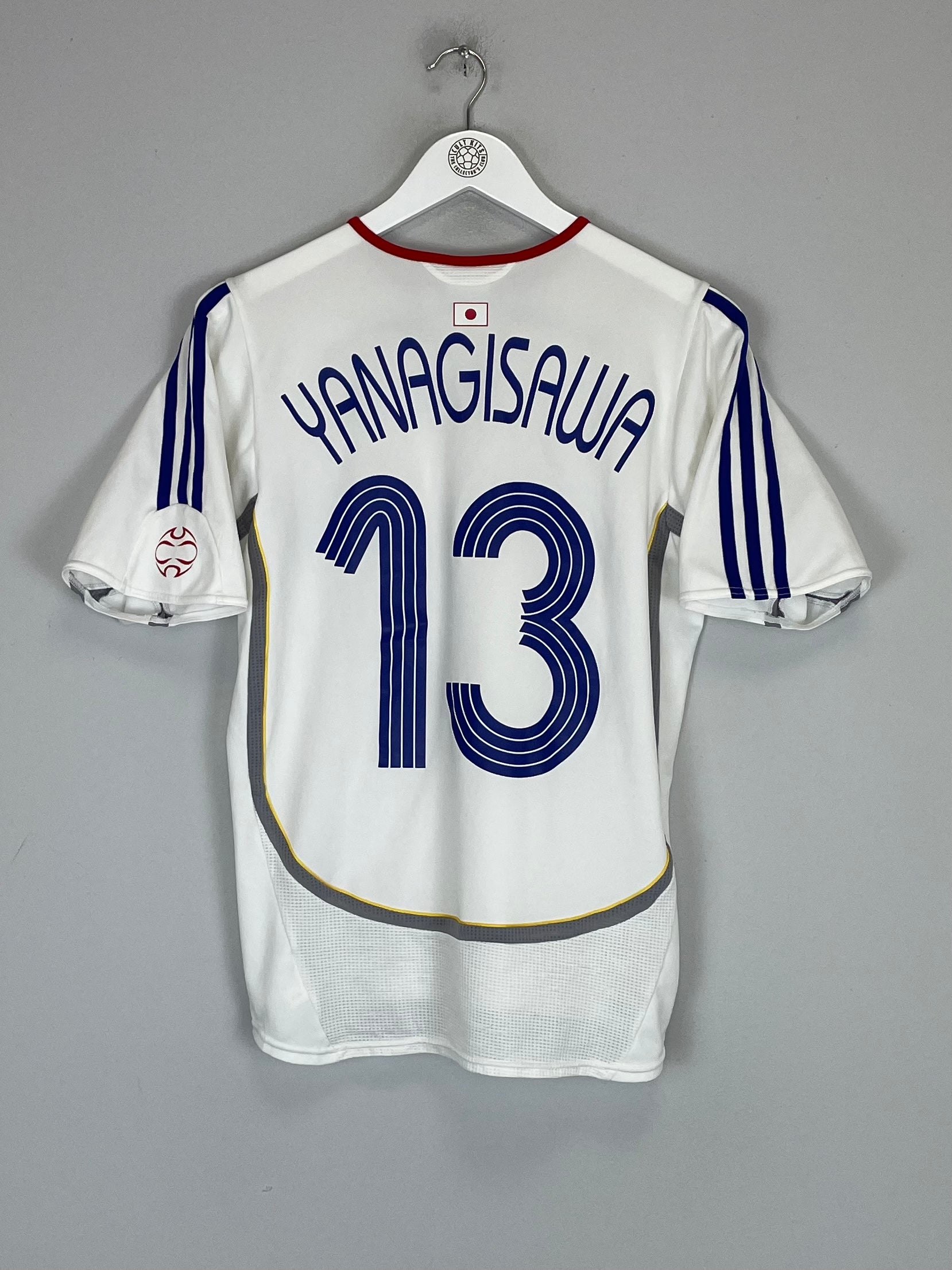 2006/08 JAPAN YANAGISAWA #13 AWAY SHIRT (S) ADIDAS