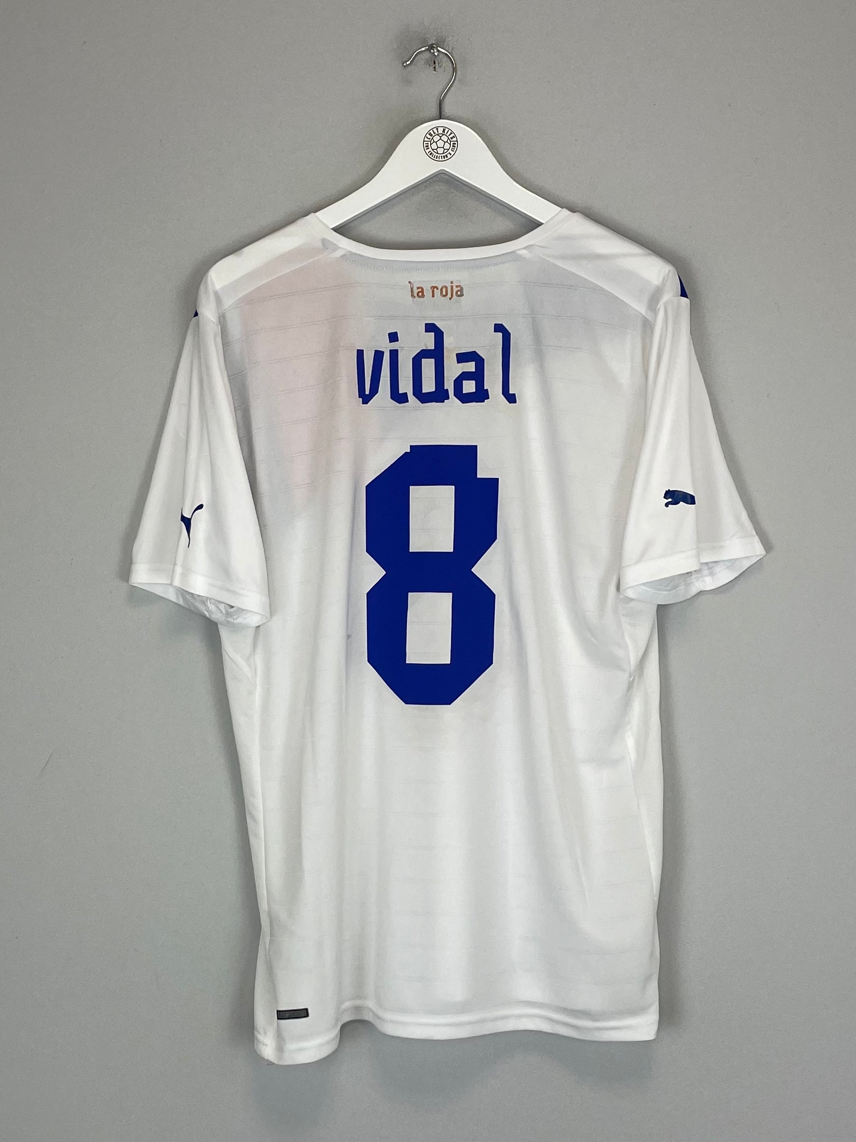 2012/13 CHILE VIDAL #8 AWAY SHIRT (M) PUMA